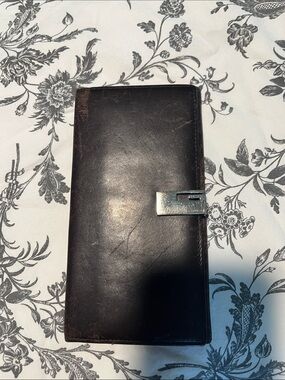 Authentic Gucci Chocolate Brown Leather Continental Wallet